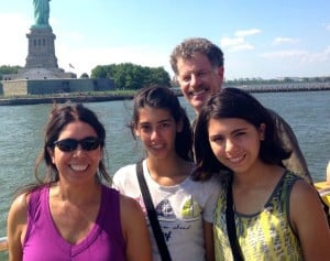 Ana and Chris with their daughters Annika and Bella (courtesy of Ana)