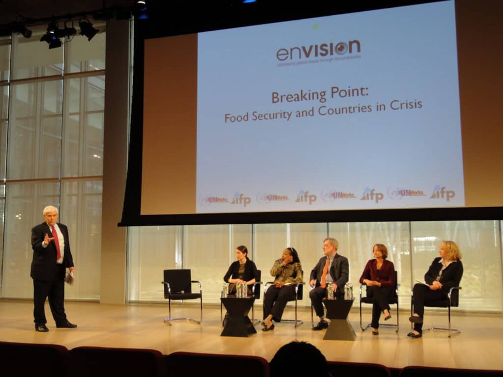 aid agencies at the envision forum in New York have warned that global food insecurity will get worse due to US federal budget cuts. 