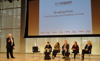 aid agencies at the envision forum in New York have warned that global hunger will get worse due to US federal budget cuts.